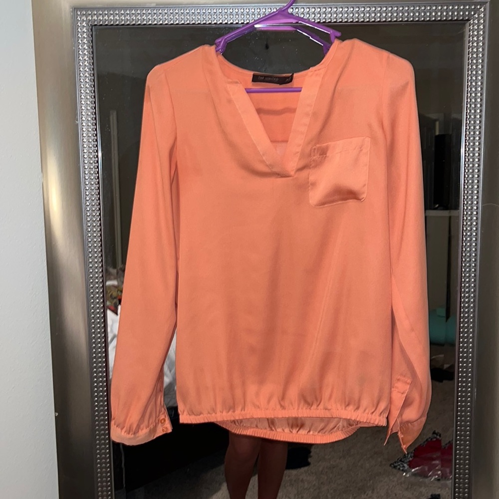 Blouse, stretchy hem